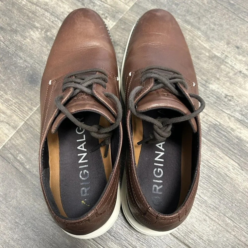 Cole Haan Shoes Men 9‎ Chestnut Originalgrand Cloudfeel Athletic Dress Oxfords